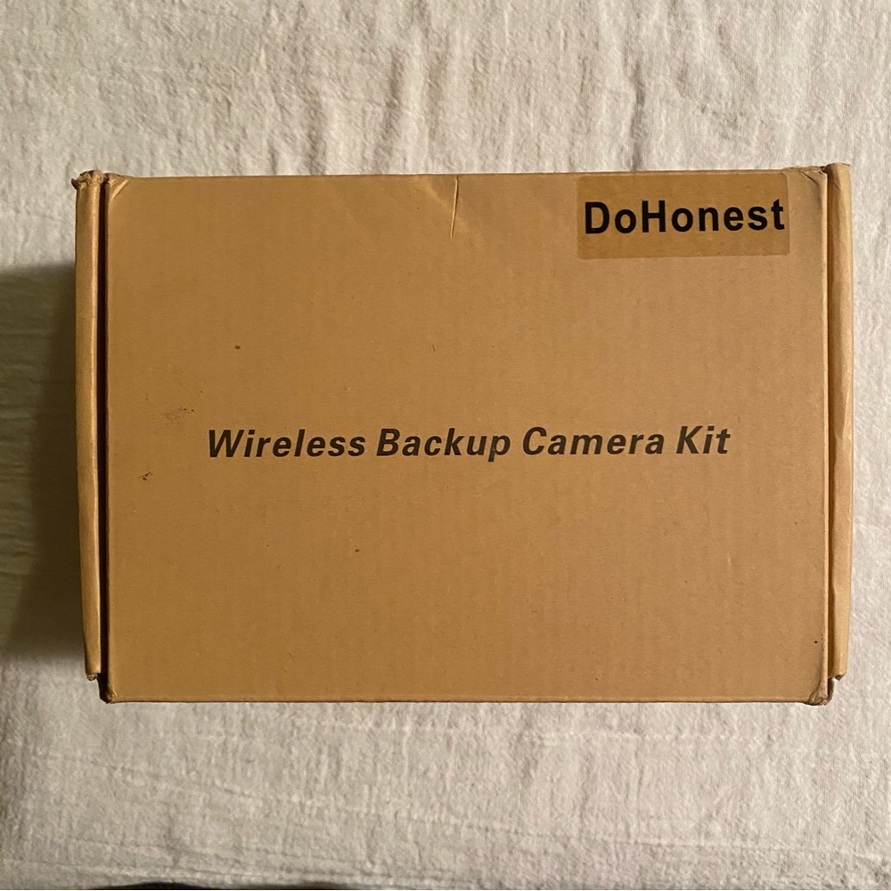 -Dohonest Car/Truck Back Up Camera 4.3” Monitor Kit HD 1080p Reverse Camera